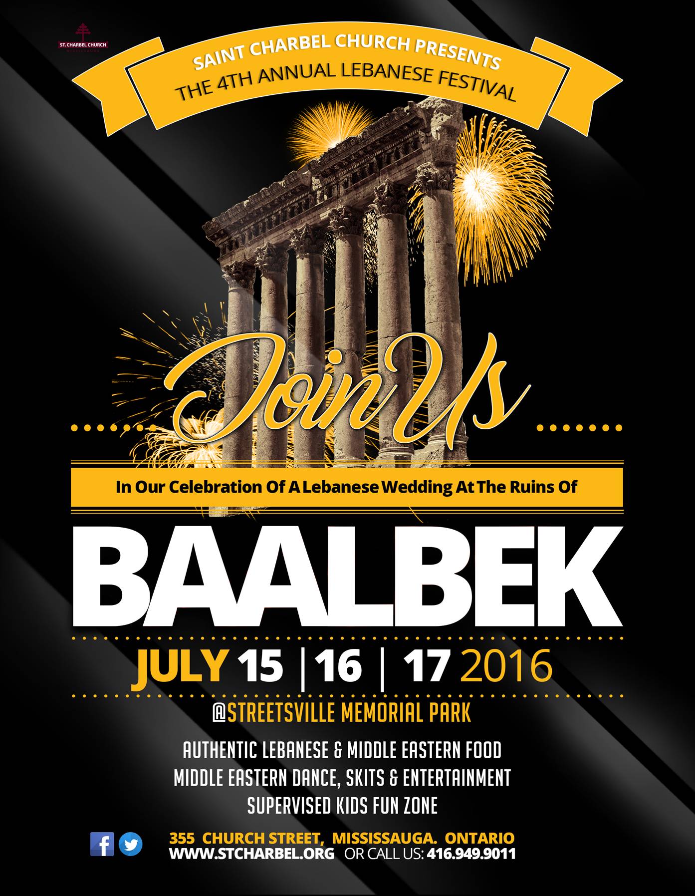 The 4th Annual Lebanese Festival – Saint Charbel Church